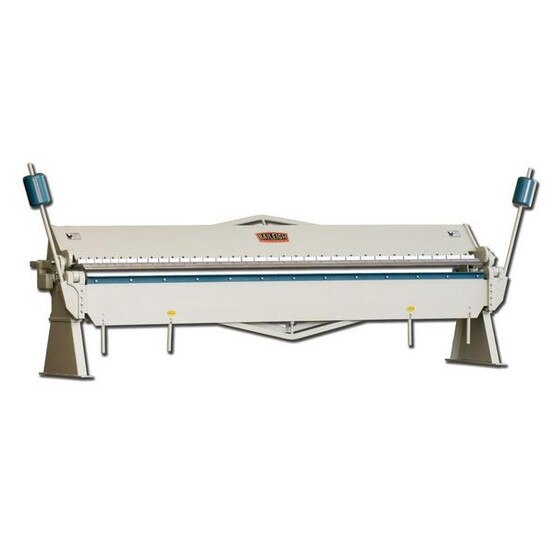 Baileigh Industrial Bb-15722 Heavy Duty Manually Operated Box And Pan Brake 13' Length 22 Gauge Mild Steel Capacity-1