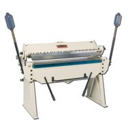Baileigh Industrial Bb-4814 Manually Operated Box And Pan (finger) Brake 4' Length 14 Gauge Mild Steel Capacity-1