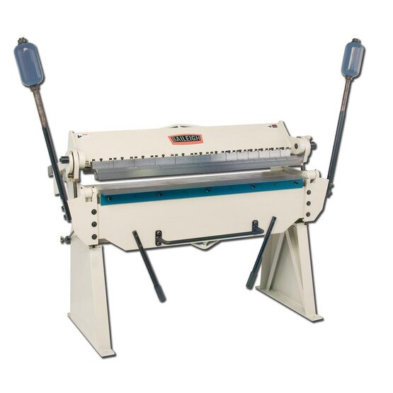 Baileigh Industrial Bb-4814 Manually Operated Box And Pan (finger) Brake 4' Length 14 Gauge Mild Steel Capacity-1