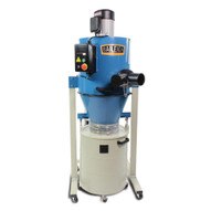 Baileigh Industrial Dc-1450c 2 Hp 220v Single Phase Cyclone Style Dust Collector 1450 Cfm 28 Gallon Drum-3