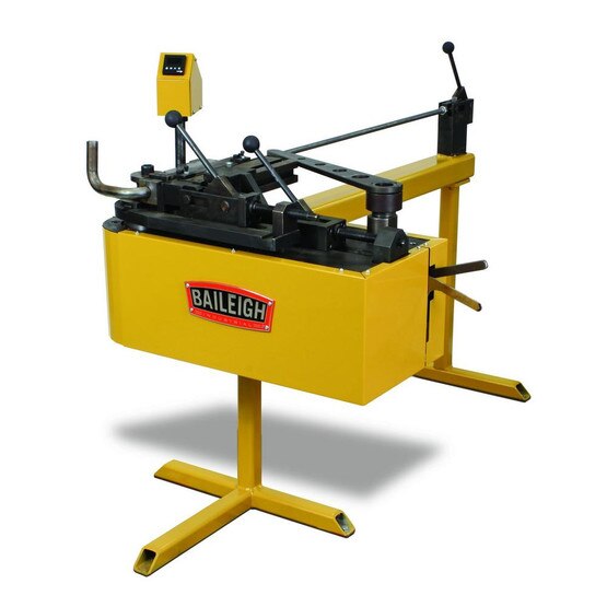 Baileigh Industrial Hmb-1125m Manually Operated Mandrel Bender 1-1 8 X .065 Mild Steel Maximum Capacity.-2