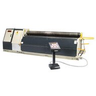 Baileigh Industrial Pr-1003-4 220 Volt Three Phase 4 Roll Double Pinch Plate Roll. 10' Length 1 4 Mild Steel Capacity.-1