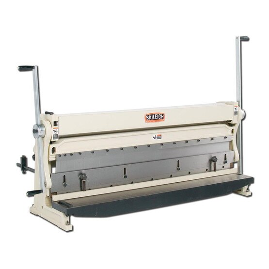 Baileigh Industrial Sbr-5220 3 In 1 Combination Shear Brake And Roll. 52 Bed Width 20 Gauge Mild Steal Capacity-1