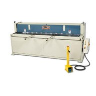 Baileigh Industrial Sh-10010 220 Volt Three Phase Hydraulic Powered Shear. 100 Length 10 Gauge Mild Steel Capacity-1