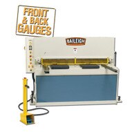 Baileigh Industrial Sh-5210-hd 220 Volt Three Phase Heavy Duty Hydraulic Shear. 52 Length 10 Gauge Mild Steel Capacity.-1