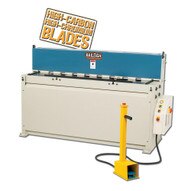 Baileigh Industrial Sh-6010 220 Volt Three Phase Hydraulic Powered Shear. 60 Length 10 Gauge Mild Steel Capacity-1