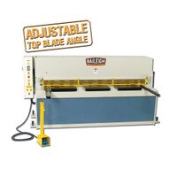 Baileigh Industrial Sh-8008-hd 220 Volt Three Phase Heavy Duty Hydraulic Shear. 80 Length 8 Gauge Mild Steel Capacity-1