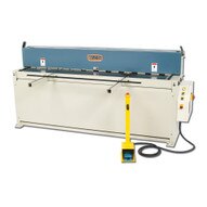 Baileigh Industrial Sh-8014 220 Volt Three Phase Hydraulic Powered Shear. 80 Length 14 Gauge Mild Steel Capacity-1