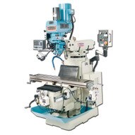 Baileigh Industrial Vm-1054-3 220v 3phase Variable Speed Vertical Milling Machine With Rigid Head. 10 X 54 Table.-1