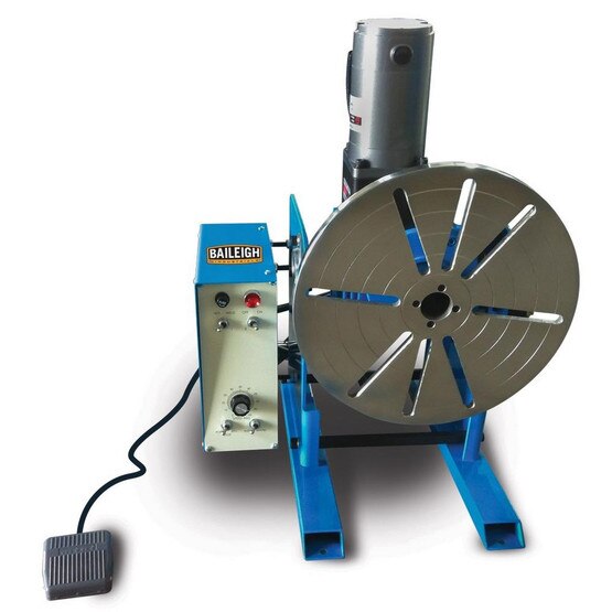 Baileigh Industrial Wp-750 110v 13 Welding Positioner 770 Lbs Capacity And 90 Degrees-1