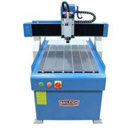 Baileigh Industrial WR-32 220V Single Phase 2' x 3' CNC Advertising Router Table 4.2hp Spindle and Software Package-1