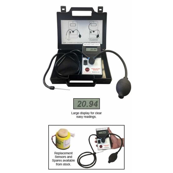 B & B Pipe Tools 1001 Purge Oxygen Monitor-2