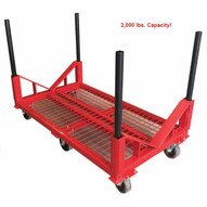 B & B Pipe Tools 2015 2000 Lb Pipe Cart With V-attachment (stackable)-2