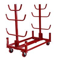 B & B Pipe Tools 2033-4E Conduit Stacker Cart. 4 wheels, no floor