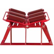 B & B Pipe Tools 2126HD Pipe Launcher Beam Roller Stand 4-48 Pipe Heavy Duty 20000 Lb Cap-1