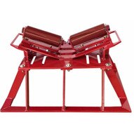 B & B Pipe Tools 2126 Pipe Launcher Beam Roller Stand 4-48 Pipe 10000 Lb Cap-1