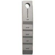 B & B Pipe Tools 2130 34 X 4 Stepped Pipe Wedge - Small-1