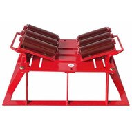 B & B Pipe Tools 2136HD Pipe Launcher Beam Roller Stand 16-60 Pipe Heavy Duty 20000 Lb Cap-1