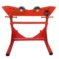 B & B Pipe Tools 3806 Mega Short Pipe Roller Jack Stand 6000 LB Cap-1