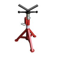 B & B Pipe Tools 4200 Short Fixed Leg V-head Pipe Jack 2500 Lb Capacity-1
