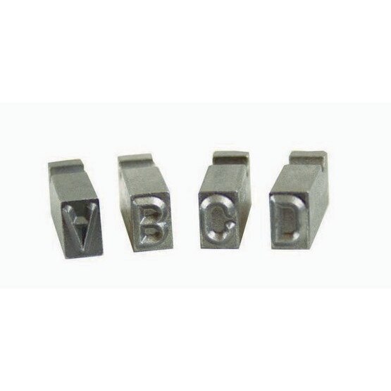 C.H. Hanson 27638P 38'' Steel Type Individual Letter P-1