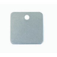C.H. Hanson 41431 1-14 Aluminum Square Blank Tags 100 Pk-1