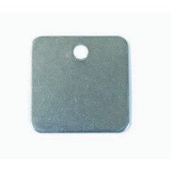 C.H. Hanson 41453 1-12 Stainless Steel Square Blank Tags 100 Pk-1
