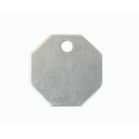 C.H. Hanson 41526 1-14 Aluminum Octagon Blank Tags 100 Pk-1
