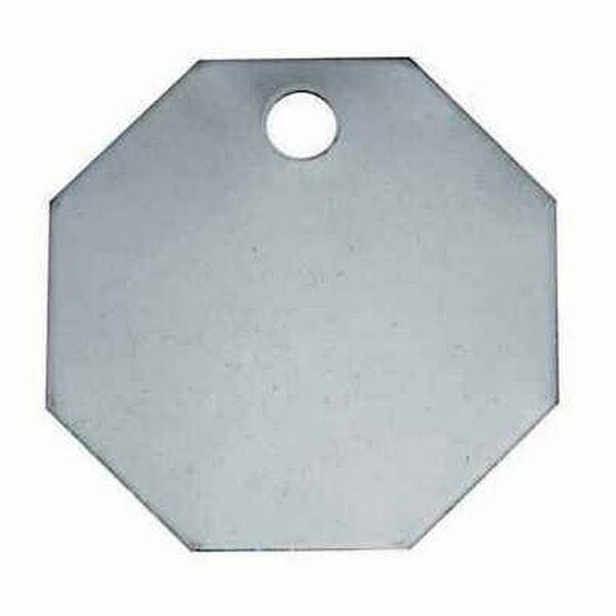 C.H. Hanson 41528 1-14 Stainless Steel Octagon Blank Tags 100 Pk-1