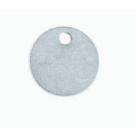 C.H. Hanson 41881 2 Diameter Aluminum Round Blank Tags 100 Pk-1