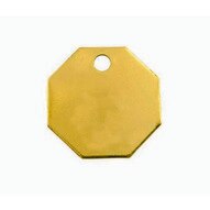C.H. Hanson 42532 1-12 Brass Blank Tags 25 Pk-1