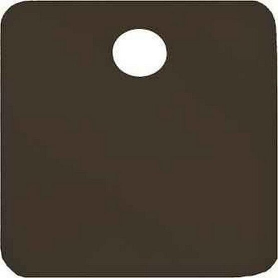 C.H. Hanson 43020 1 Anodized Aluminum-black Square Blank Tags 5 Pk-1