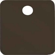 C.H. Hanson 43025 1-14 Anodized Aluminum-black Square Blank Tags 5 Pk-1