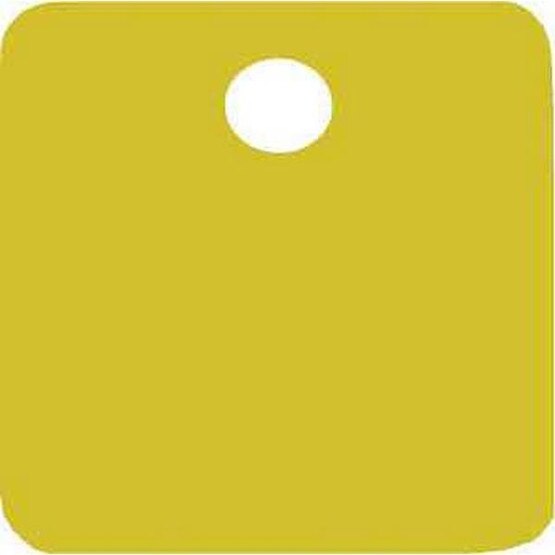 C.H. Hanson 43027 1-14 Anodized Aluminum-gold Square Blank Tags 5 Pk-1