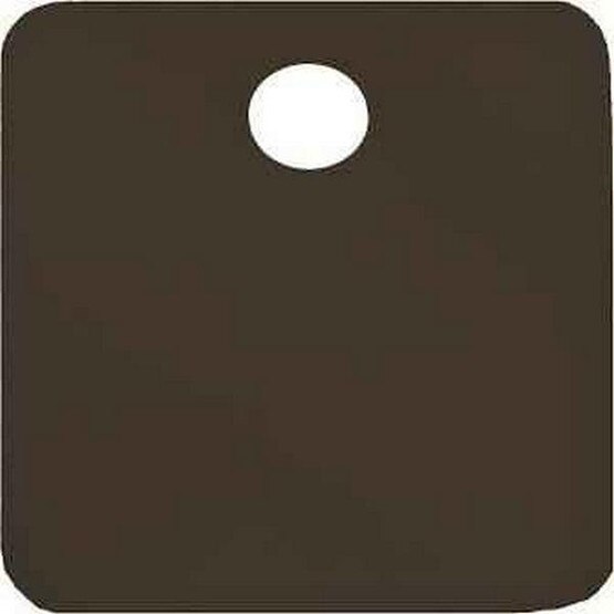 C.H. Hanson 43030 2 Anodized Aluminum-black Square Blank Tags 5 Pk-1