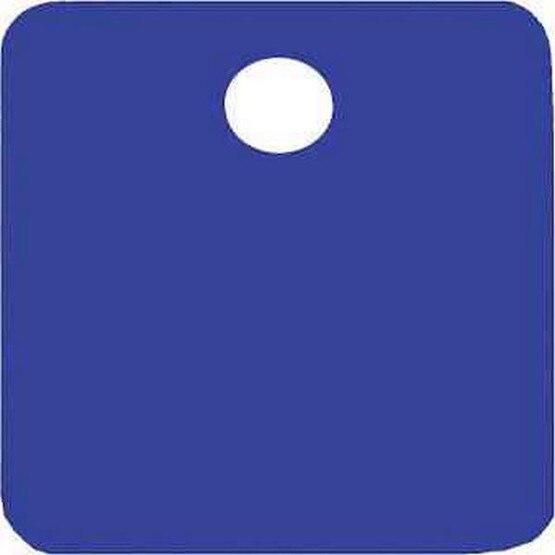 C.H. Hanson 43031 2 Anodized Aluminum-blue Square Blank Tags 5 Pk-1