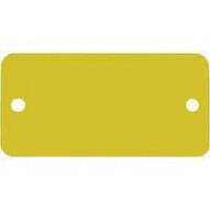C.H. Hanson 43037 1 X 2 Anodized Aluminum-gold Rectangle W Rounded Corners Blank Tags 5 Pk-1