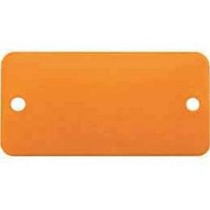 C.H. Hanson 43039 1 X 2 Anodized Aluminum-orange Rectangle W Rounded Corners Blank Tags 5 Pk-1