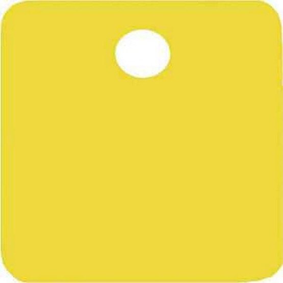 C.H. Hanson 43087 1 Anodized Aluminum-yellow Square Blank Tags 5 Pk-1