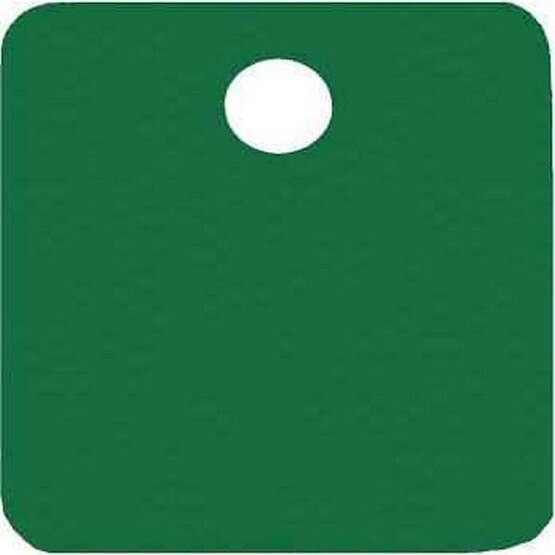 C.H. Hanson 43090 1-14 Anodized Aluminum-green Square Blank Tags 5 Pk-1
