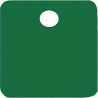 C.H. Hanson 43104 1-12 Anodized Aluminum-green Square Blank Tags 5 Pk-1