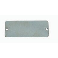 C.H. Hanson 43110 12 X 1-932 316 Stainless Steel Rectangle W Rounded Corners Blank Tags 25 Pk-1