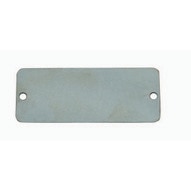 C.H. Hanson 43112 34 X 1-34 316 Stainless Steel Rectangle W Rounded Corners Blank Tags 25 Pk-1