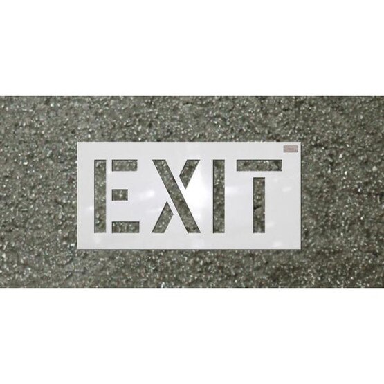 C.H. Hanson 70093 24x12 Character Exit Sign-1