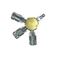 Coilhose Pneumatics 3133-59C 3 Port Flat Hex Manifold 38 Automotive Interchange-1