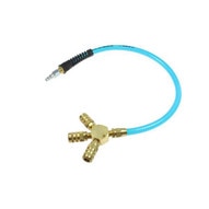 Coilhose Pneumatics FP0636C-16X Flexeel Pigtail Manifold 38 X 36 6 Ball Automotive Coupler Trans Blue-1