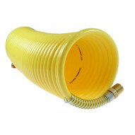 Coilhose Pneumatics N34-12b 3 4 Id X 12' 3 4 Mpt Swivel Nylon Air Hose Coiled Hose-1