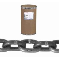 Campbell 0120532 516 Grade 30 Proof Coil Chain Hot Galvanized 550' Per Drum (550 In A Box)-1