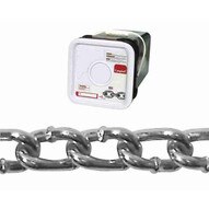 Campbell 0322026 20 Twist Link Machine Chain Zinc Plated 175' Per Square Pail-1