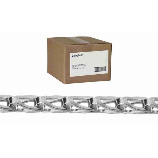 Campbell 0890824 #8 Sash Chain Zinc Plated 100' Per Carton (100 In A Box)-1